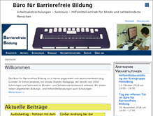 Tablet Screenshot of bf-bildung.de